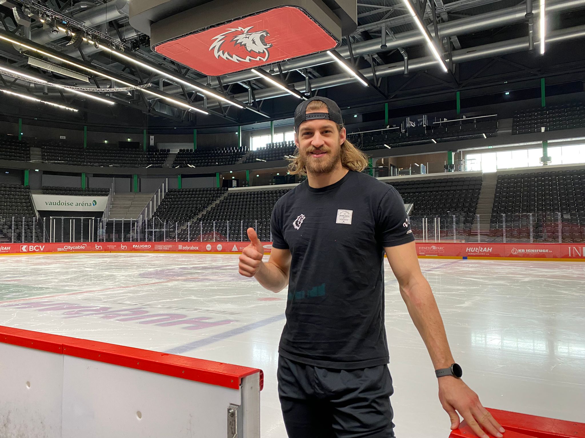 Hockey sur glace: Aurélien Marti, défenseur de Lausanne: "Le LHC n'est pas à sa place"